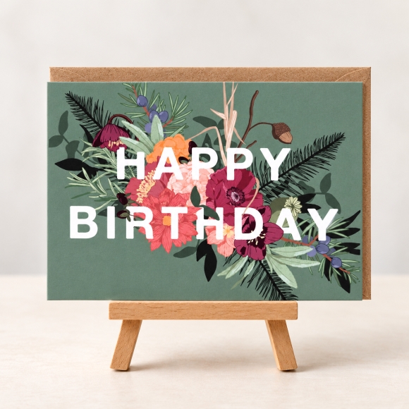 Happy Birthday Greeting Card