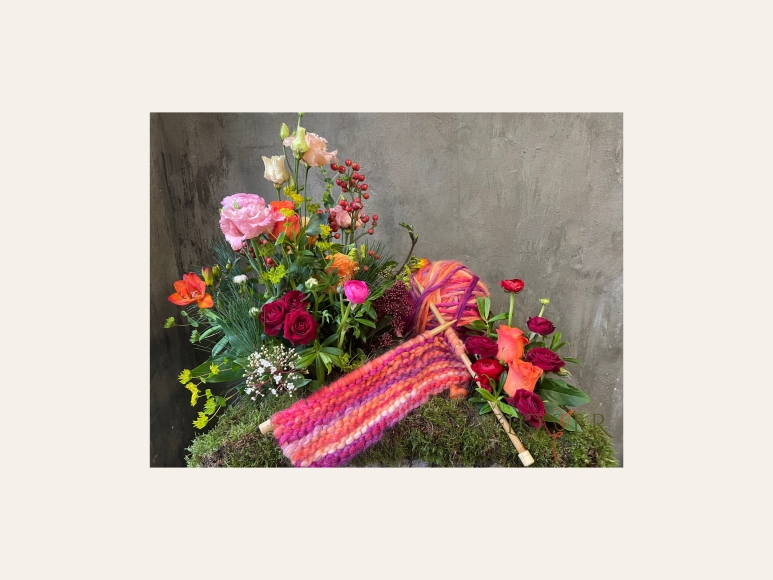 Knitting Pillow Tribute