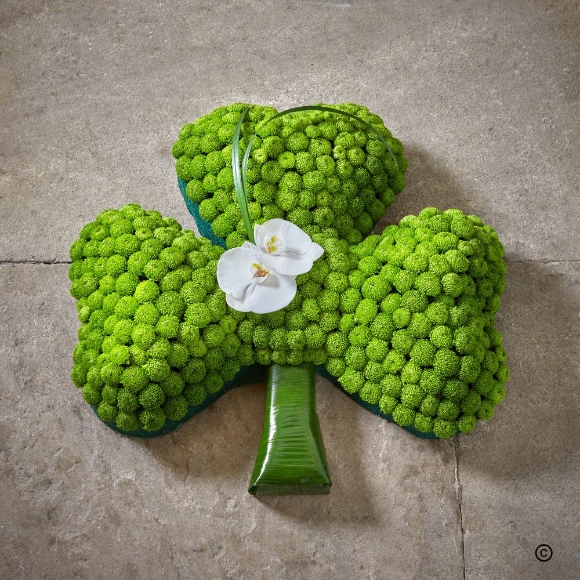 Special Shamrock Tribute Funeral flowers