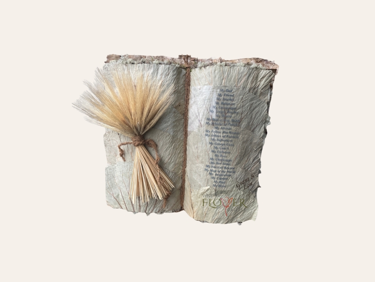 XL Open Book Funeral Design