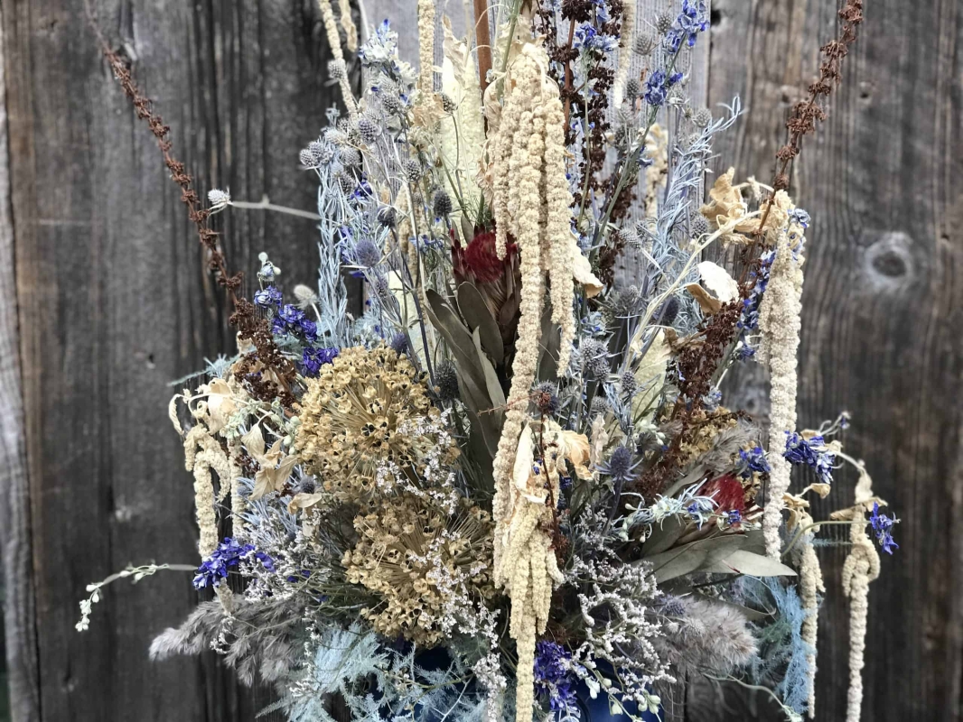 Dried Flowers in a vase