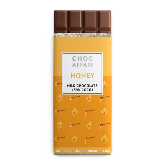 Honey Milk Chocolate Bar 90g