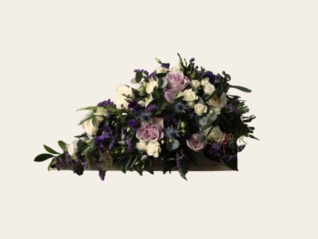 Funeral Spray Purple