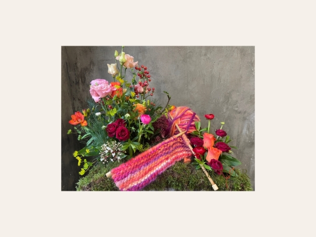Knitting Pillow Tribute