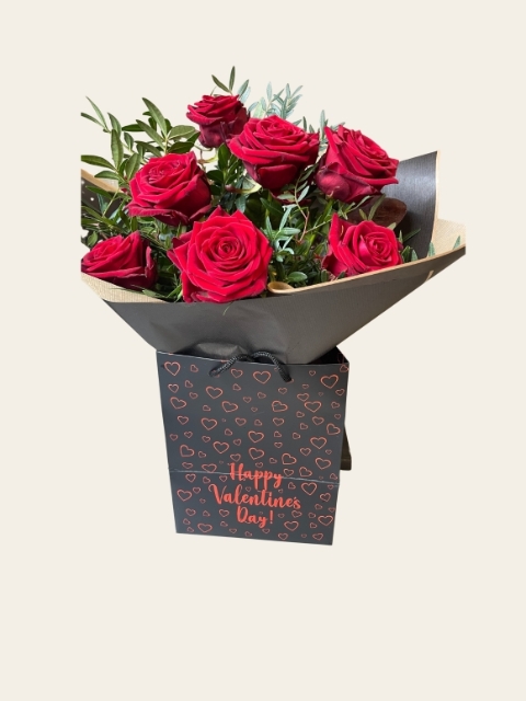 Dozen Red Rose Bouquet
