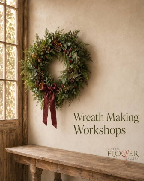 Christmas Wreath Workshops 28.11.2026
